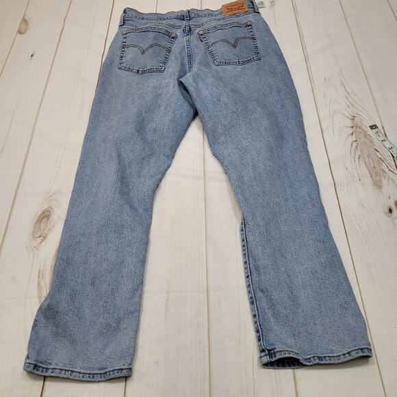 Levis wedgie straight jeans button fly stretch - Picture 6 of 10